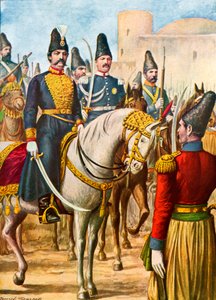 Nasradin-Shah, kung av Persien av Tancredi Scarpelli