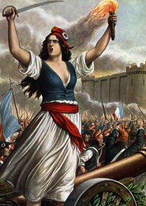 Franska revolutionen 1789: stormningen av Bastiljen den 14 juli