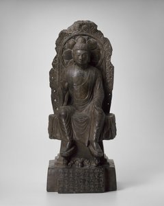 Maitreya Buddha, 705 av Tang Dynasty Chinese School