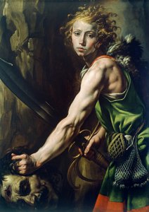 David med Goliats huvud