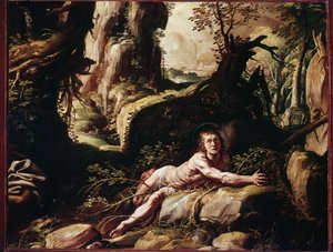 Sankt Benedictus bland tjurarna