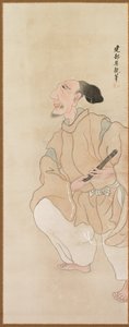 Genrefigurer, ca. 1816. av Tatabe Socho