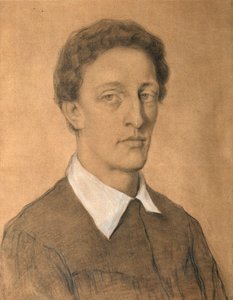 Porträtt av poeten Alexander Blok
