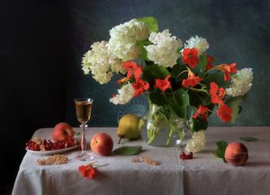 Färgglada frukter och blommor av Tatyana Skorokhod