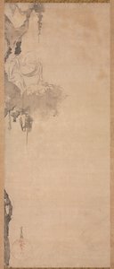 Zen-prästen Choka, 1600-1640.