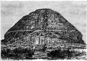 Den kristna damens grav, Kolea, Algeriet, c1890