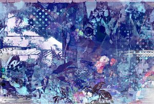 Get Royal, 2015 (Collage på duk)