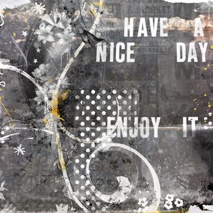 Ha en bra dag! 2016 (Collage på duk) av Teis Albers