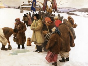 Ortodox jul i östra Karpaterna: Vattnets välsignelse
