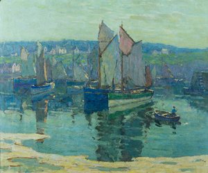 Concarneau (olja på duk)