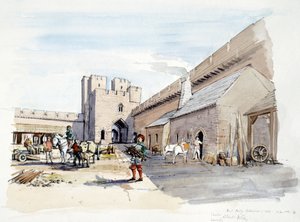 Etal slott, c1513, c1990-2010 av Terry Ball