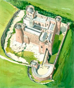 Goodrich Castle, sent 1200-tal, c1990-2010