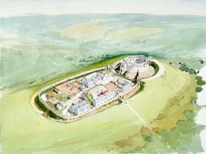 Restormel Castle, 1300-talet, c1990-2010