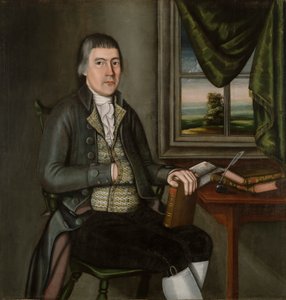 Dr. Hezekiah Beardsley (1748 av The Beardsley Limner