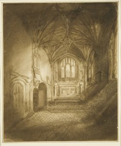 Markus sakristian (penna och akvarell på papper) av The Rev. John Eagles