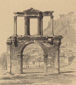 Hadrianus båge, 1890.