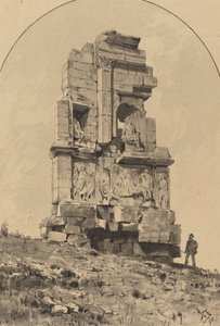 Monument av Philopappos, 1890.