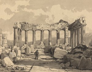 Parthenon, inuti