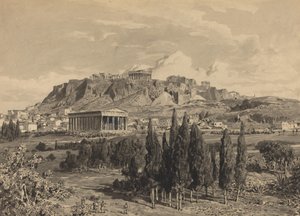 Hefaistos tempel av Themistocles von Eckenbrecher