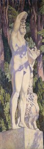 Bacchus, ca. 1920-1924 (olja på duk) av Théo van Rysselberghe