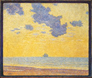 Stora moln av Théo van Rysselberghe