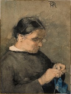 Konstnärens farmor av Théo van Rysselberghe