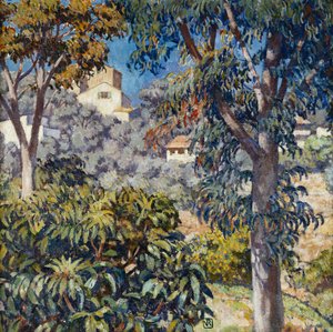 Söderns landskap, c.1920-1922 av Théo van Rysselberghe