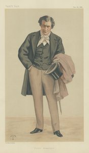 Victorien Sardou (farve litho) swed av Theobald Chartran