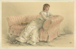 Lady Florence Dixie av Theobald Chartran