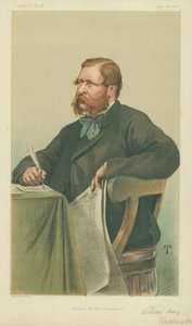 William Henry Waddington, Frankrike vid kongressen, 28 september 1878, Vanity Fair-tecknad film av Theobald Chartran