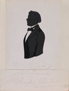 Profil av en man, . av Theobold Sanchen