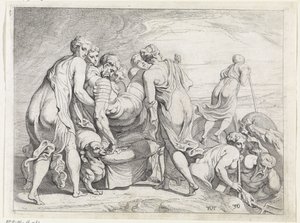 Faiaken tar med den sovande Odysseus till Ithaka The Labours of Odysseus (serietitel)