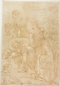 Isaac och Rebecca vid Well av Theodoor van Thulden