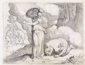 Minerva visar Ithaca för Odysseus The Labours of Odysseus (serietitel)