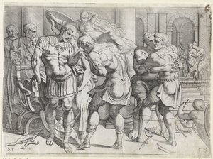 Försoning mellan Odysseus och Ithacan-rebellerna The Labours of Odysseus (serietitel)