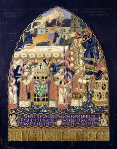 Valburga Kapelle (gouache på papper)
