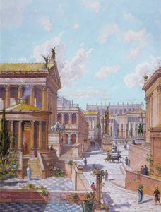 Antikens romerska forum, 1914