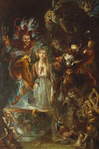 En fantasi baserad på Goethes "Faust", 1834
