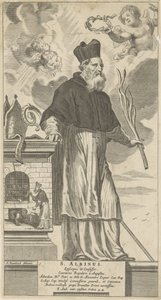 H. Albinus van Angers St Albinus. Biskop och biktfader (titel på objekt)