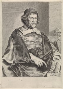 Porträtt av Caspar van Baerle av Theodor Matham
