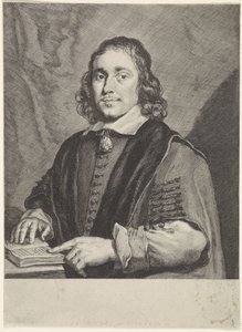Porträtt av Johannes Leusden av Theodor Matham