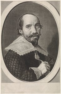 Porträtt av Theodore Bleuet av Theodor Matham