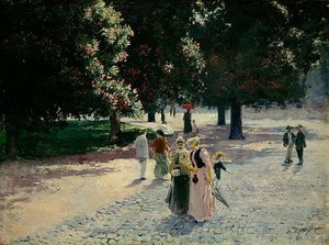 Vid kanten av parken av Theodor Matthei