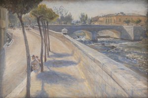Floden Liri, Italien