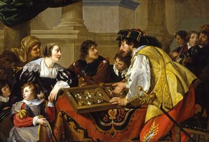 Backgammonspelarna, 1634