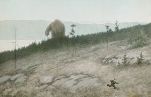 Askkillen och trollet av Theodor Kittelsen