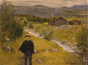 Farväl mamma av Theodor Kittelsen