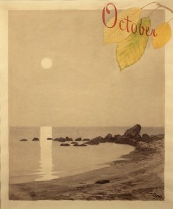 oktober av Theodor Kittelsen