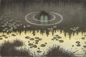 Vattenspriten av Theodor Kittelsen