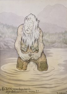 Vem har tagit mina sju silveränder? av Theodor Kittelsen